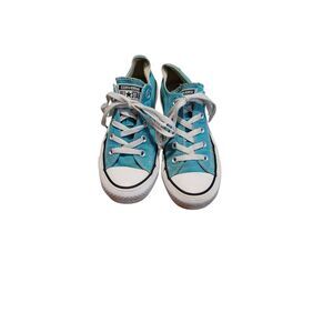 Blue Converse Low Tops